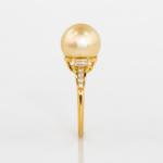 Golden Lumière Pearl Ring - Image 4